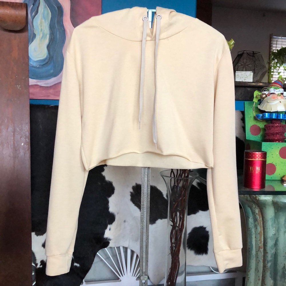Forever 21 cropped sweatshirt size small